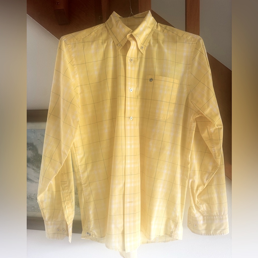 Southern Tide Gulf Breeze Window Pane Shirt. Excellent condition. - Picture 1 of 4